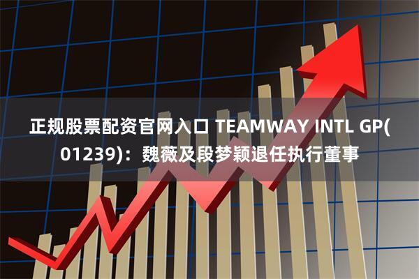 正规股票配资官网入口 TEAMWAY INTL GP(01239)：魏薇及段梦颖退任执行董事